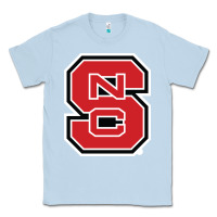 Dusty Blue north carolina state Classic Tee - linhVisuals