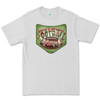 Dove Grey Christmas Pocket Premium Tee - CowhideDigitalArt
