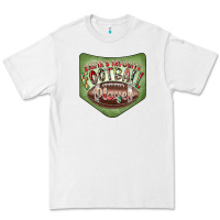 White Christmas Pocket Premium Tee - CowhideDigitalArt