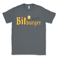 Charcoal Heather #bitburger Classic Tee - linhVisuals