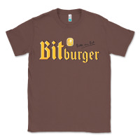 Chestnut #bitburger Classic Tee - linhVisuals