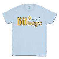 Dusty Blue #bitburger Classic Tee - linhVisuals