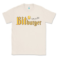 Natural #bitburger Classic Tee - linhVisuals