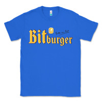True Royal #bitburger Classic Tee - linhVisuals