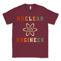 Burgundy nuclear engineering quote Classic Tee - linhVisuals