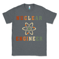 Charcoal Heather nuclear engineering quote Classic Tee - linhVisuals