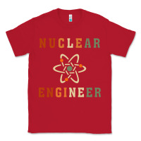 Red nuclear engineering quote Classic Tee - linhVisuals