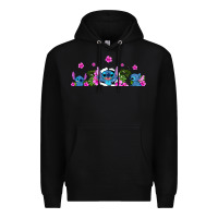 Black stitches Premium Hoodie - AdoDesignShop