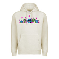 Oatmeal Heather stitches Premium Hoodie - AdoDesignShop