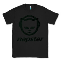 Black napster    napster Classic Tee - linhVisuals