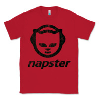 Red napster    napster Classic Tee - linhVisuals