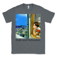Charcoal Heather belle and sebastian 90s style fanart design Classic Tee - linhVisuals