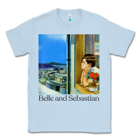 Dusty Blue belle and sebastian 90s style fanart design Classic Tee - linhVisuals