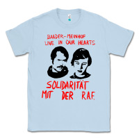 Dusty Blue baader–meinhof raf original 70s design Classic Tee - linhVisuals