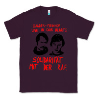 Plum baader–meinhof raf original 70s design Classic Tee - linhVisuals