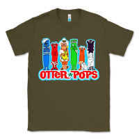 Army Green otter pops anime character Classic Tee - linhVisuals
