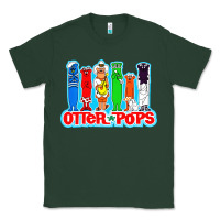 Sports Green otter pops anime character Classic Tee - linhVisuals