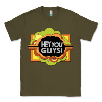 Army Green hey you guys   the electric company Classic Tee - linhVisuals