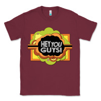Burgundy hey you guys   the electric company Classic Tee - linhVisuals