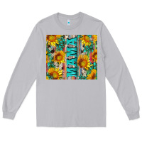 Moon Dust mama wıth sunflowers and gemstone Long Sleeve Tee - Artiststas
