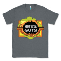 Charcoal Heather hey you guys   the electric company Classic Tee - linhVisuals