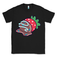 Black chocolate covered strawberry Classic Tee - linhVisuals