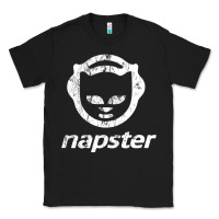 Black napster light Classic Tee - linhVisuals