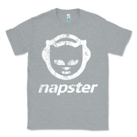 Heather Grey napster light Classic Tee - linhVisuals