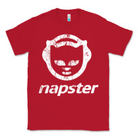 Red napster light Classic Tee - linhVisuals
