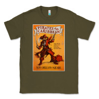 Army Green pirates of the caribbean film Classic Tee - linhVisuals