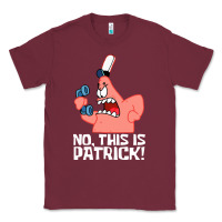 Burgundy no this is patrick Classic Tee - linhVisuals