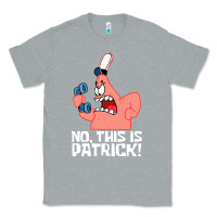 Heather Grey no this is patrick Classic Tee - linhVisuals