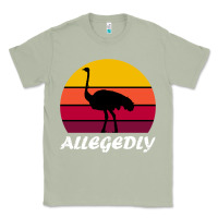 Matcha retro vintage allegedly ostrich Classic Tee - linhVisuals