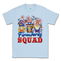 Dusty Blue fireworks squad Classic Tee - BarkalooDesign