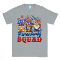 Heather Grey fireworks squad Classic Tee - BarkalooDesign