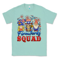 Seafoam fireworks squad Classic Tee - BarkalooDesign