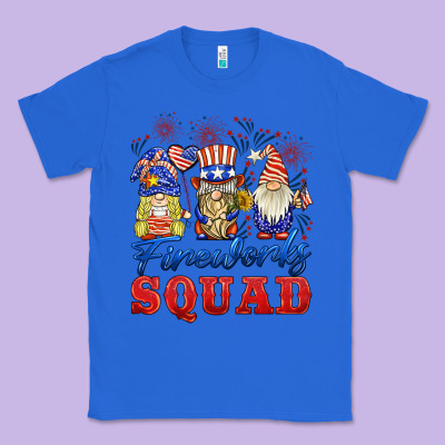 Fireworks Squad Classic Tee Designed By Barkaloodesign