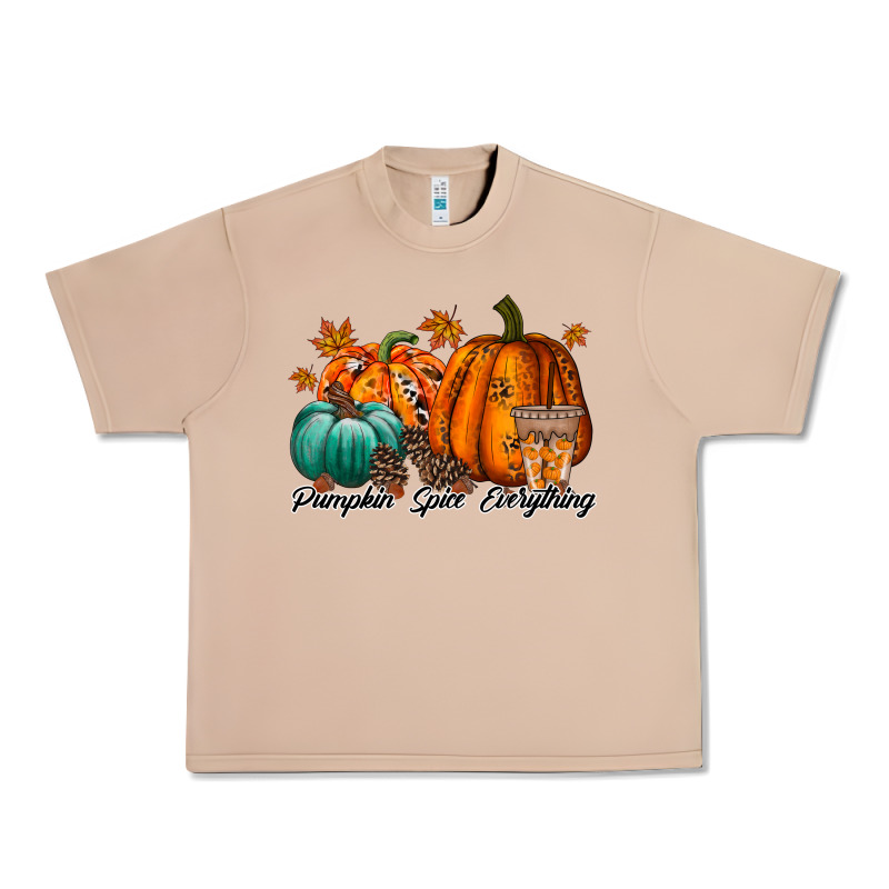 Pumpkin Spice Everthing Urban Heavy Tee by RacoonDesign | Teevron