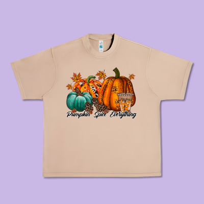 Pumpkin Spice Everthing Urban Heavy Tee Designed By Racoondesign