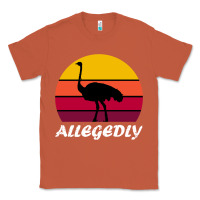 Copper retro vintage allegedly ostrich Classic Tee - linhVisuals