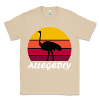 Mushroom retro vintage allegedly ostrich Classic Tee - linhVisuals