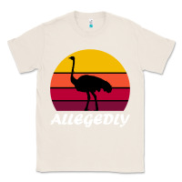 Natural retro vintage allegedly ostrich Classic Tee - linhVisuals