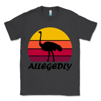 Smoke retro vintage allegedly ostrich Classic Tee - linhVisuals