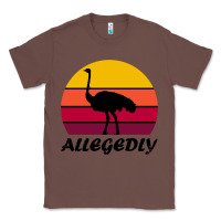 Chestnut retro vintage allegedly ostrich Classic Tee - linhVisuals