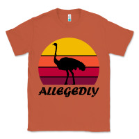 Copper retro vintage allegedly ostrich Classic Tee - linhVisuals