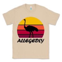 Mushroom retro vintage allegedly ostrich Classic Tee - linhVisuals