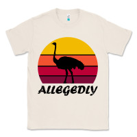 Natural retro vintage allegedly ostrich Classic Tee - linhVisuals
