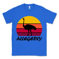 True Royal retro vintage allegedly ostrich Classic Tee - linhVisuals