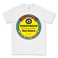 White all purpose kikkoman Classic Tee - linhVisuals