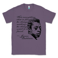 Lavender james baldwin Classic Tee - linhVisuals